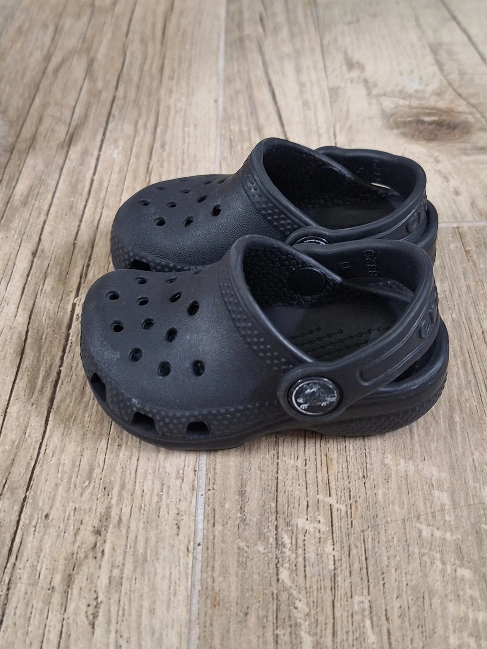 Classic Black Crocs Toddler Clogs | Kids Slip On Comfort Shoes Multiple Size